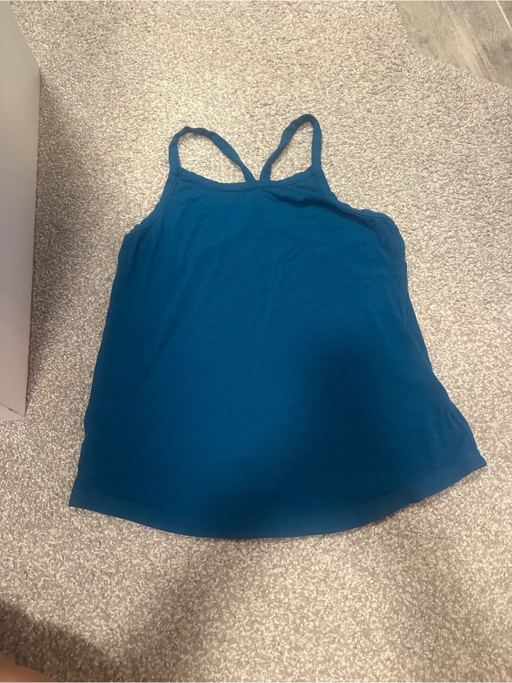Zyia Teal Daphne Racerback Tank Top